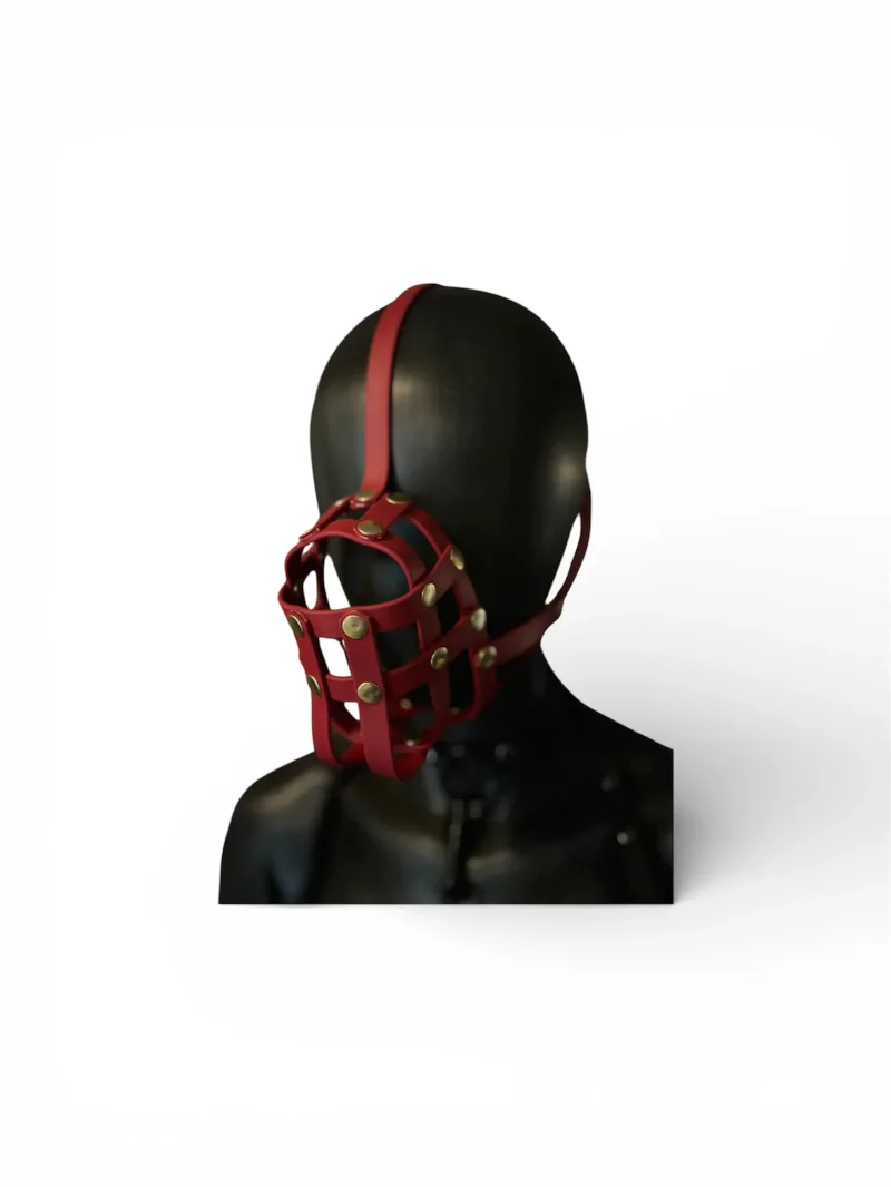 Maske Open Crimson Red