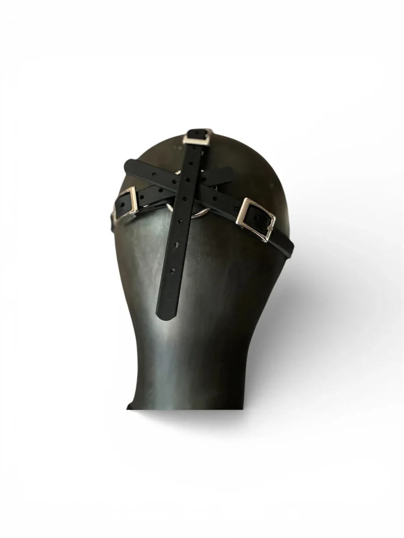 Maske Crimson Grid Red Strass