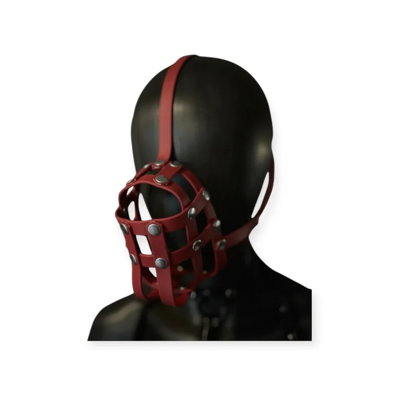 Maske Open Crimson Red